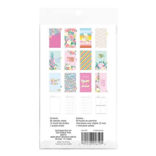 Creative Year Confetti Calendar Inserts By Recollections Michaels